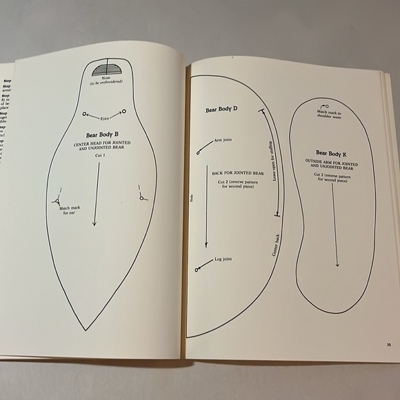 NWT Make Your Own Teddy Bears Instructions Patterns Clothing BOOK Crafters - Picture 14 of 17